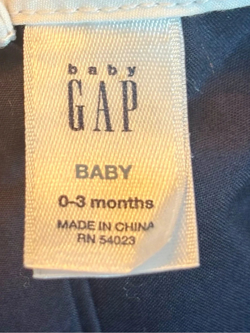 GAP Navy and White Striped Sleeveless Dress